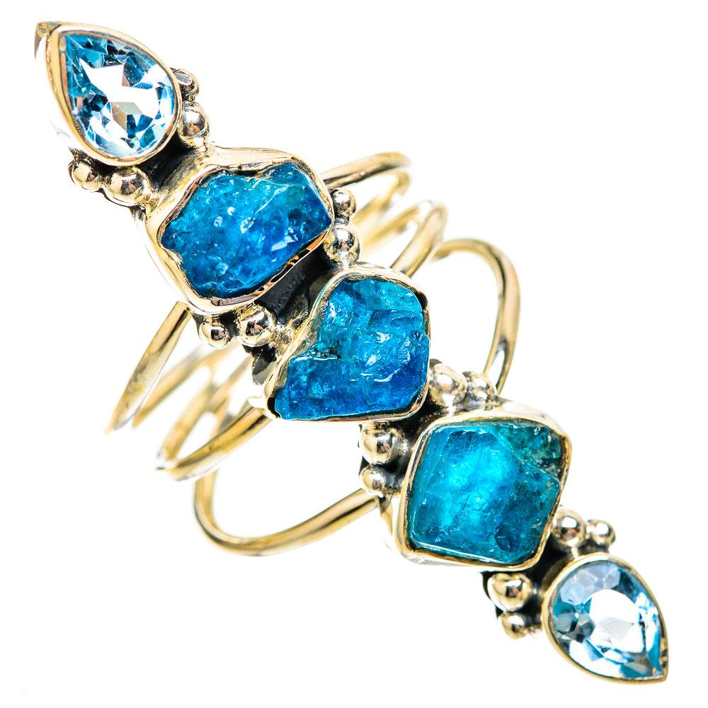 Apatite Rings handcrafted by Ana Silver Co - RING121601 - Photo 2