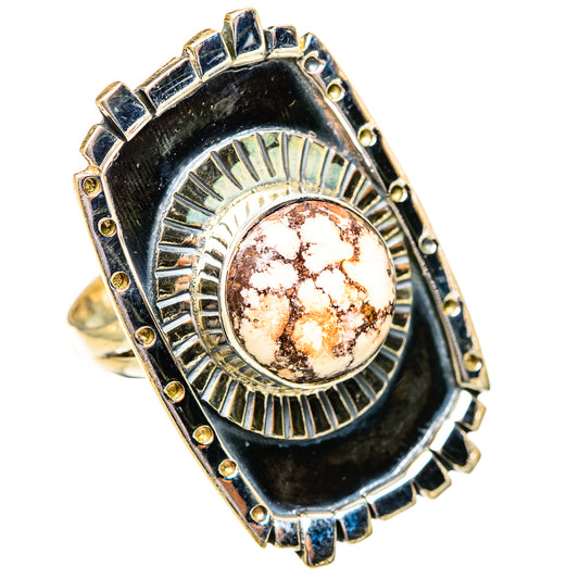 Wild Horse Jasper Rings handcrafted by Ana Silver Co - RING121619 - Photo 2