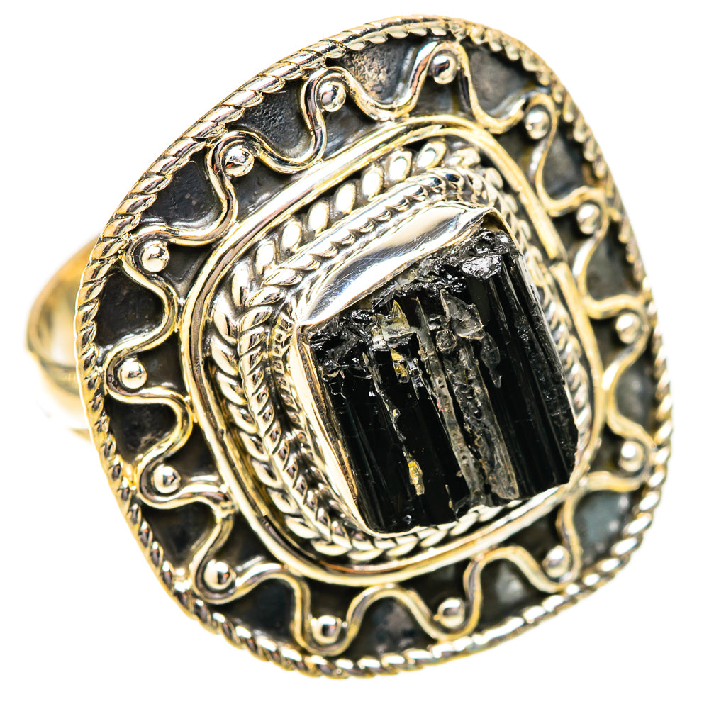 Tektite Rings handcrafted by Ana Silver Co - RING121629 - Photo 2