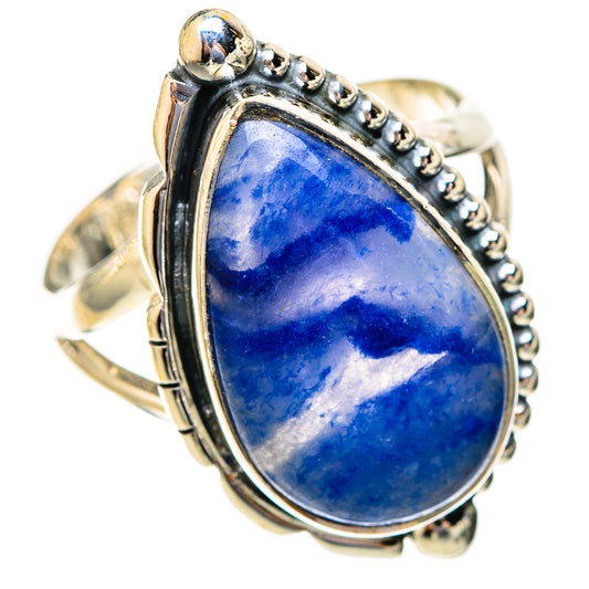 Sodalite Rings handcrafted by Ana Silver Co - RING121643 - Photo 2