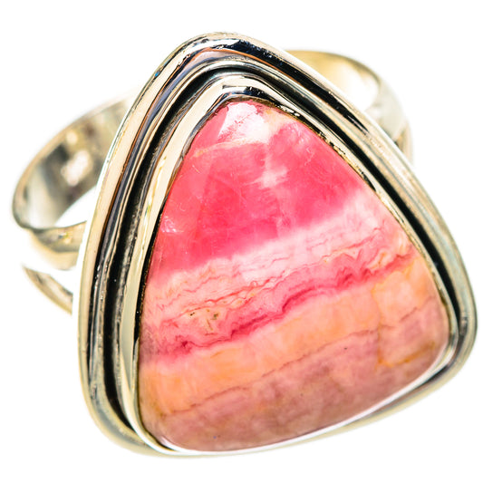 Rhodochrosite Rings handcrafted by Ana Silver Co - RING121656 - Photo 2