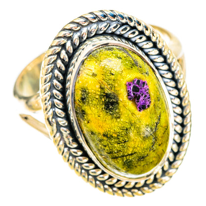 Atlantisite Rings handcrafted by Ana Silver Co - RING121670 - Photo 2