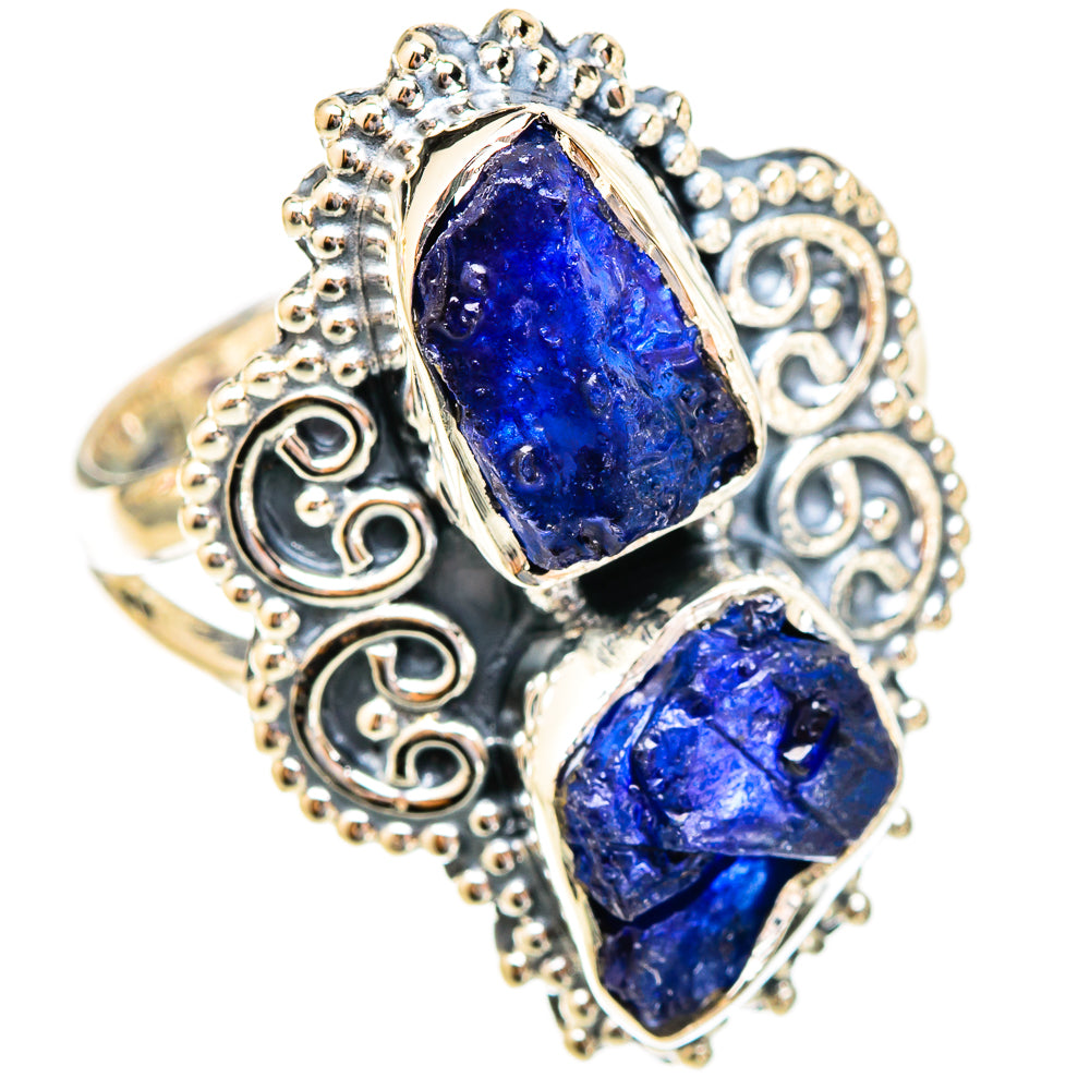 Lapis Lazuli Rings handcrafted by Ana Silver Co - RING121677 - Photo 2