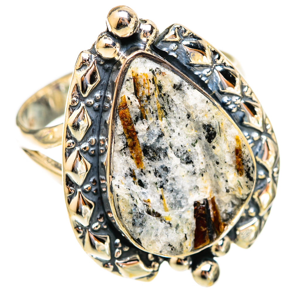 Astrophyllite Rings handcrafted by Ana Silver Co - RING121684 - Photo 2