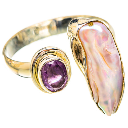 Mother Of Pearl Rings handcrafted by Ana Silver Co - RING121698 - Photo 2