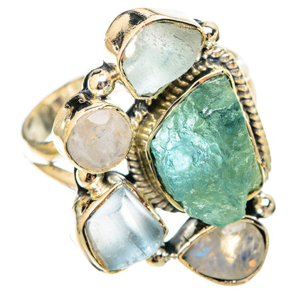 Aquamarine Rings handcrafted by Ana Silver Co - RING121709 - Photo 2