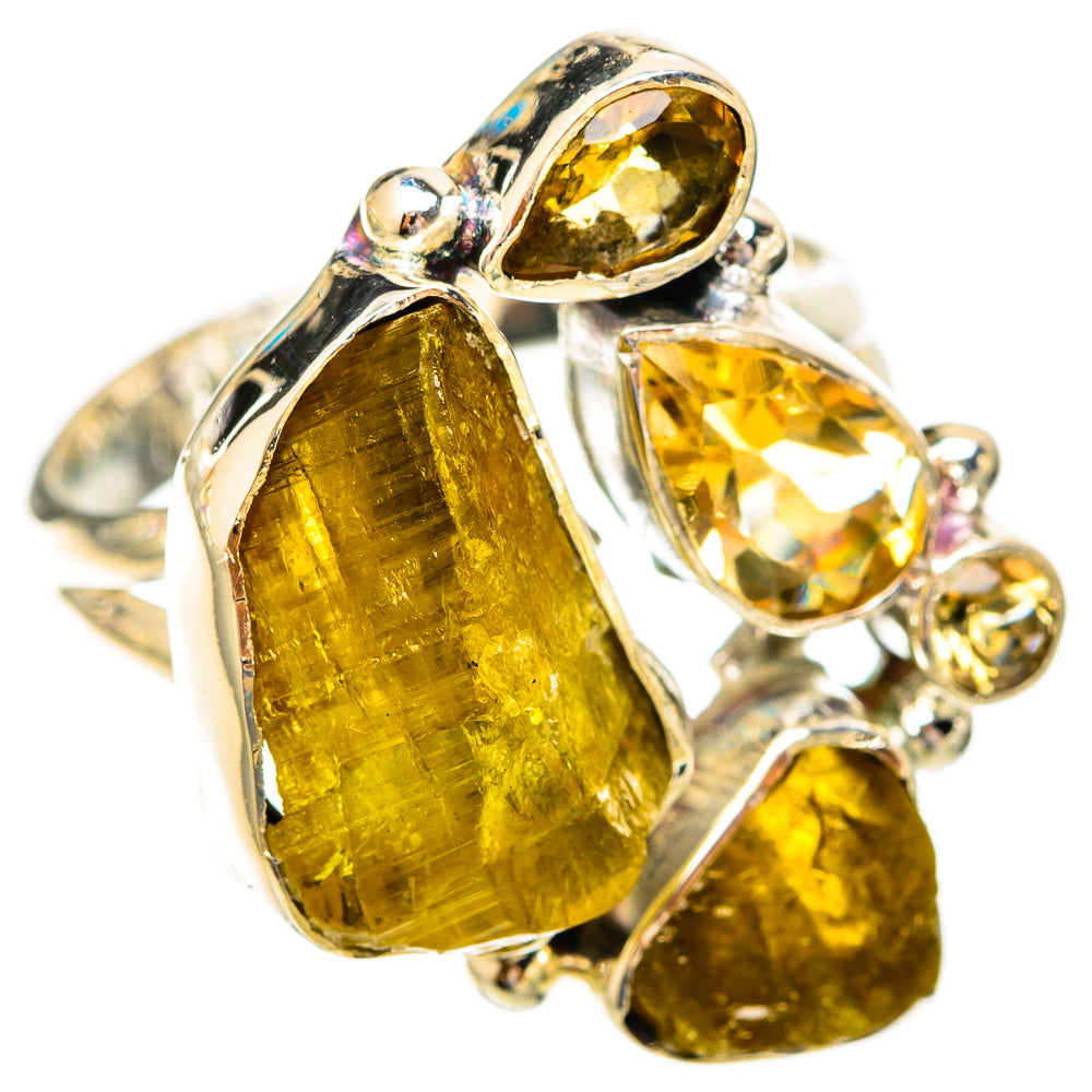 Citrine Rings handcrafted by Ana Silver Co - RING121721 - Photo 2