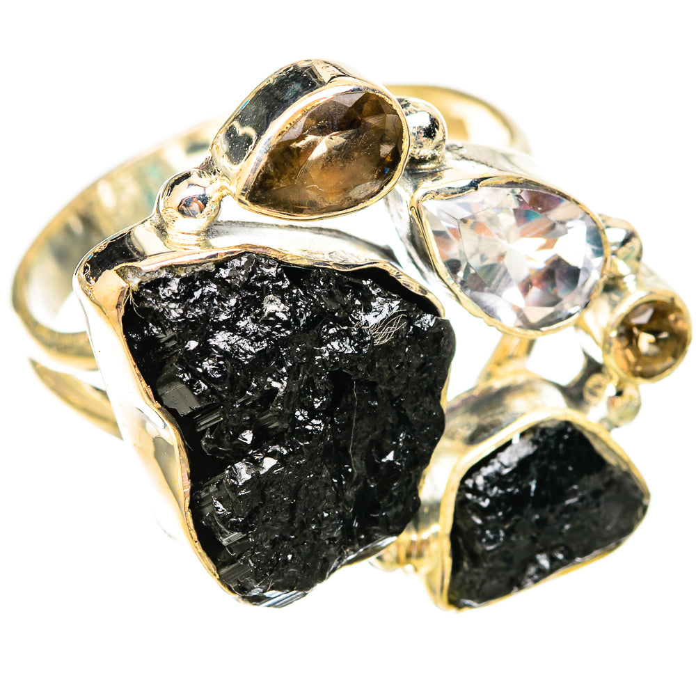 Tektite Rings handcrafted by Ana Silver Co - RING121731 - Photo 2