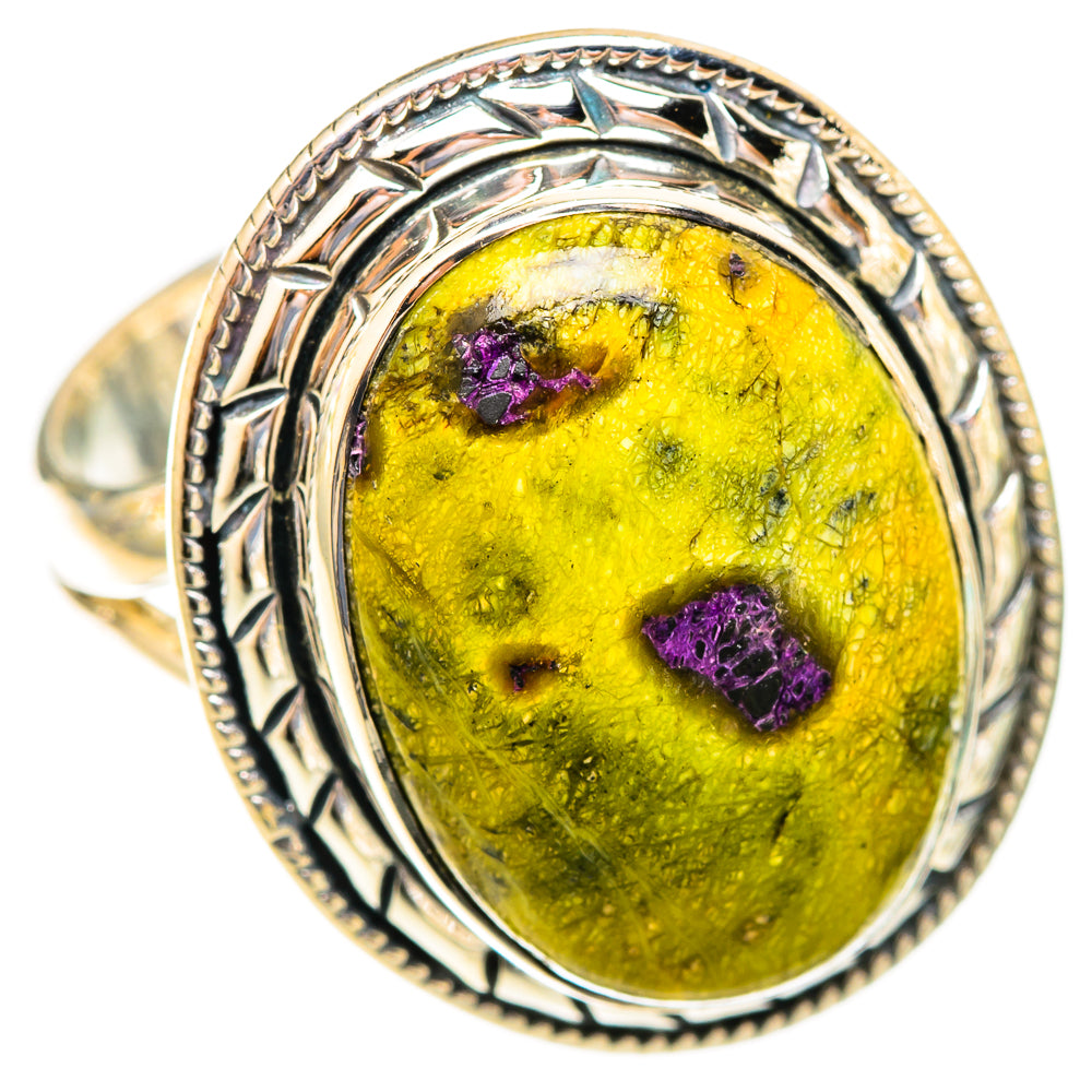 Atlantisite Rings handcrafted by Ana Silver Co - RING121740 - Photo 2