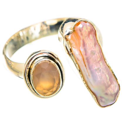 Mother Of Pearl Rings handcrafted by Ana Silver Co - RING121765 - Photo 2