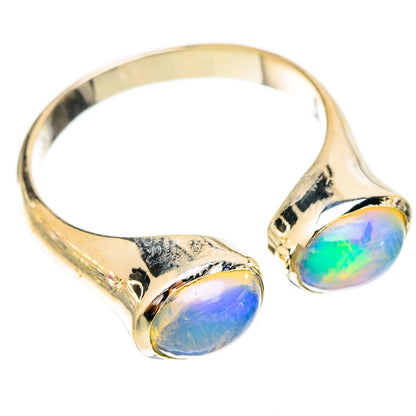 Ethiopian Opal Rings handcrafted by Ana Silver Co - RING121767 - Photo 2