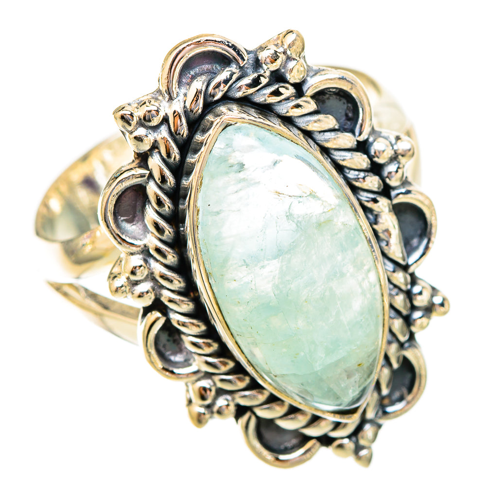 Aquamarine Rings handcrafted by Ana Silver Co - RING121770 - Photo 2