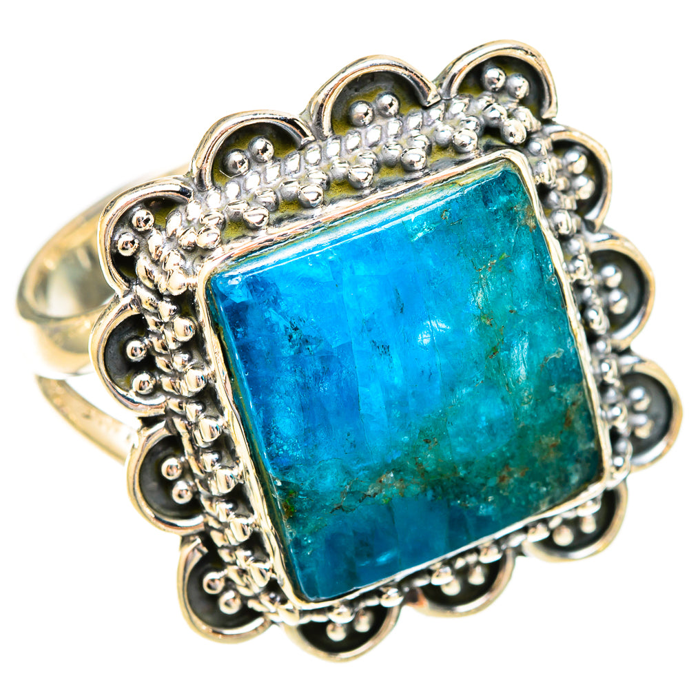 Apatite Rings handcrafted by Ana Silver Co - RING121773 - Photo 2