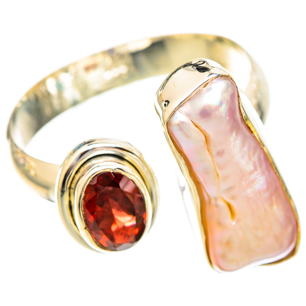 Mother Of Pearl Rings handcrafted by Ana Silver Co - RING121790 - Photo 2