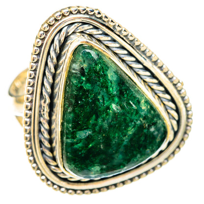 Green Aventurine Rings handcrafted by Ana Silver Co - RING121811 - Photo 2