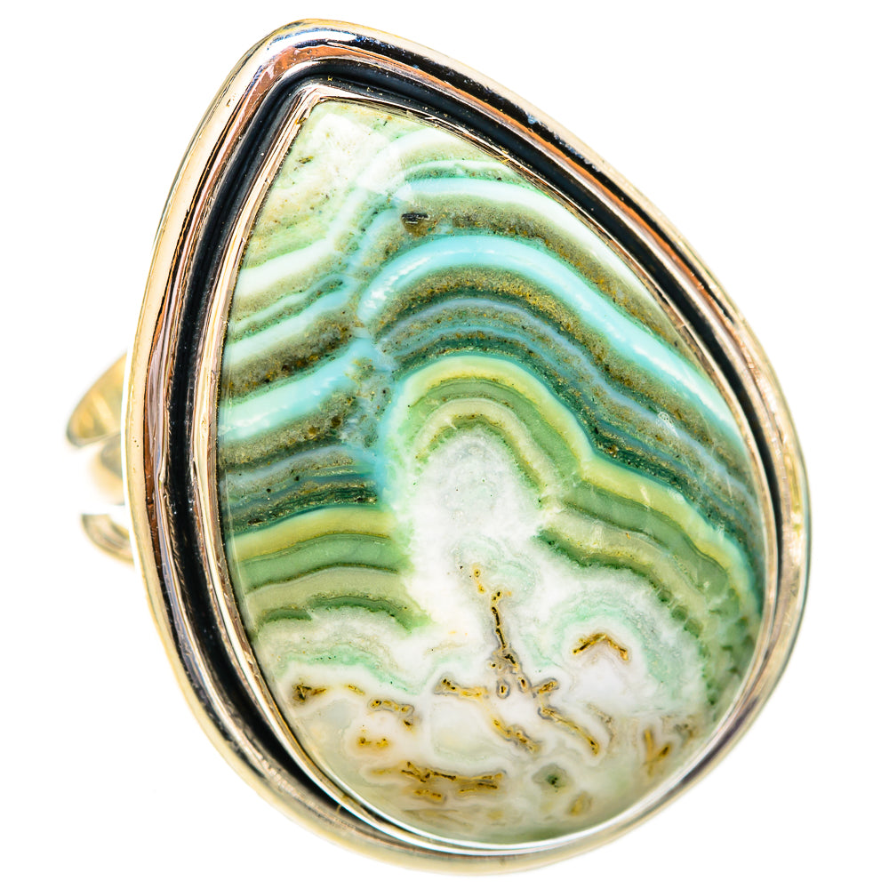 Ocean Jasper Rings handcrafted by Ana Silver Co - RING121817 - Photo 2