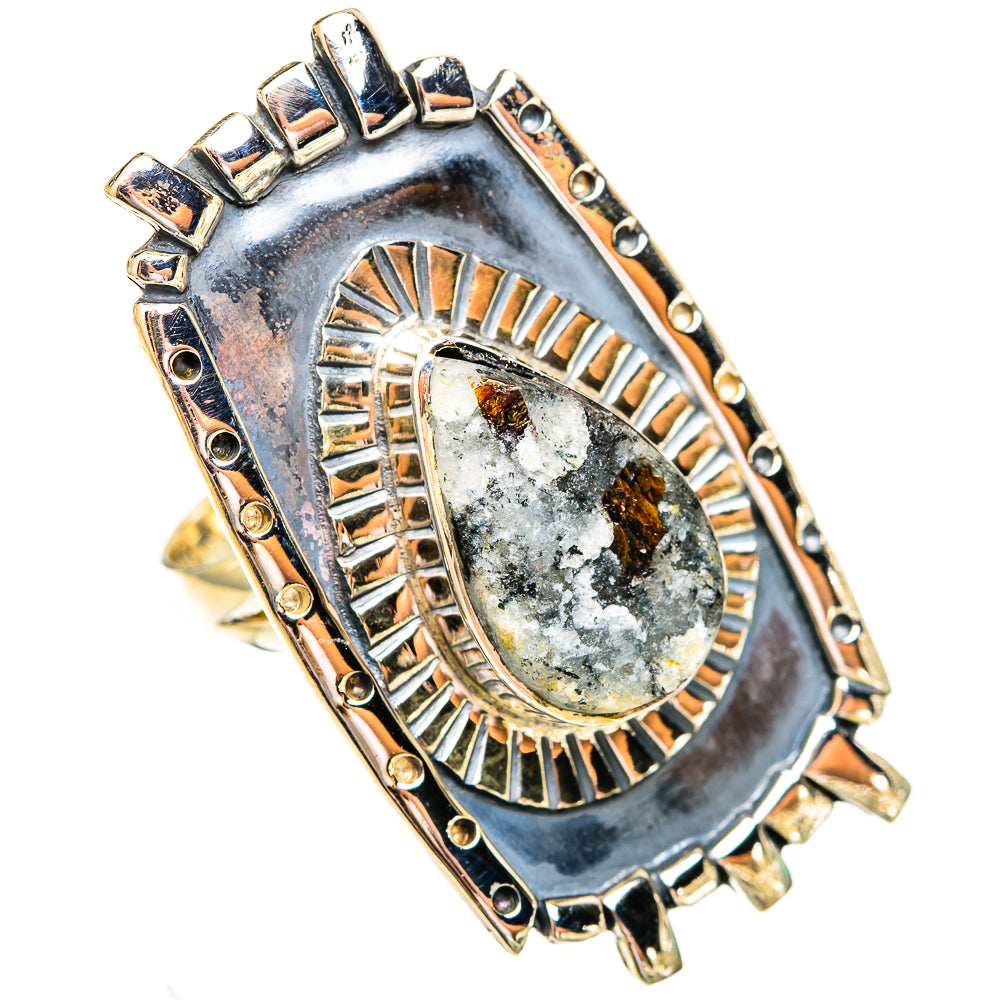 Astrophyllite Rings handcrafted by Ana Silver Co - RING121821 - Photo 2