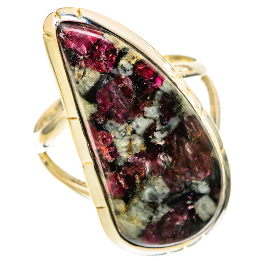 Russian Eudialyte Rings handcrafted by Ana Silver Co - RING121831 - Photo 2