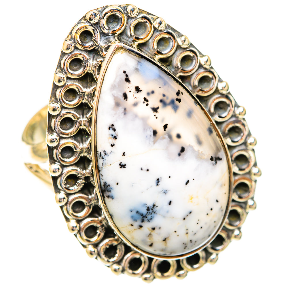 Dendritic Opal Rings handcrafted by Ana Silver Co - RING121840 - Photo 2