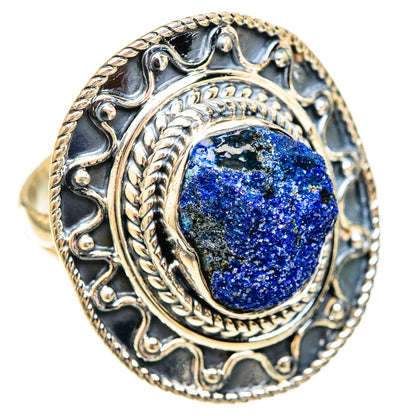 Lapis Lazuli Rings handcrafted by Ana Silver Co - RING121859 - Photo 2