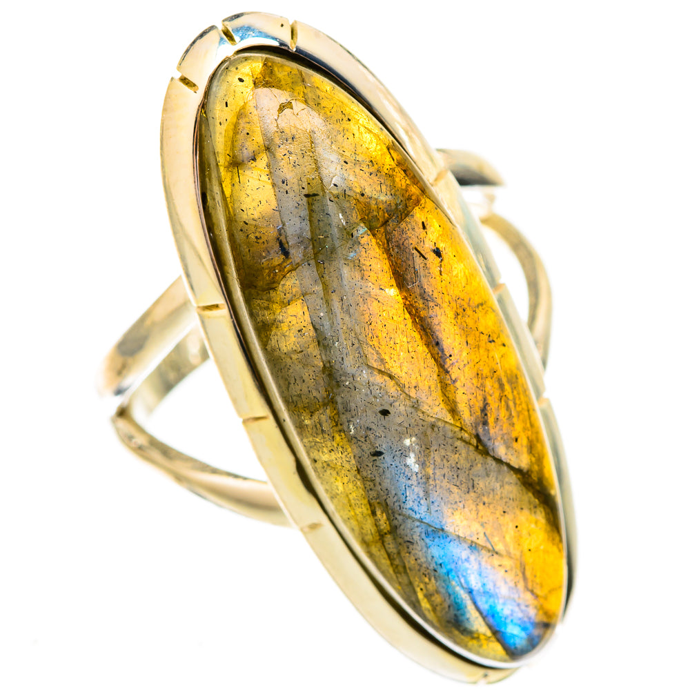 Labradorite Rings handcrafted by Ana Silver Co - RING121861 - Photo 2