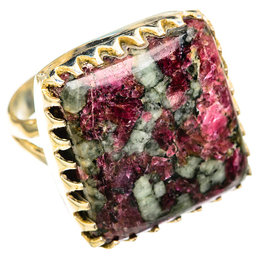 Russian Eudialyte Rings handcrafted by Ana Silver Co - RING121881 - Photo 2