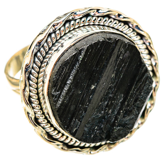 Tektite Rings handcrafted by Ana Silver Co - RING121886 - Photo 2
