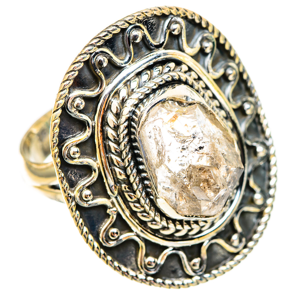 Herkimer Diamond Rings handcrafted by Ana Silver Co - RING121887 - Photo 2
