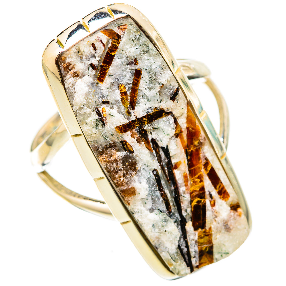 Astrophyllite Rings handcrafted by Ana Silver Co - RING121927 - Photo 2