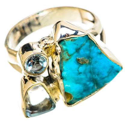 Turquoise Rings handcrafted by Ana Silver Co - RING121940 - Photo 2