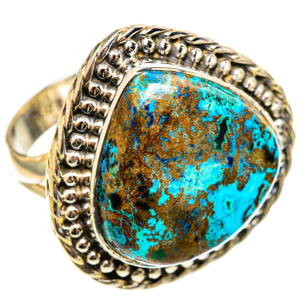 Shattuckite Rings handcrafted by Ana Silver Co - RING121941 - Photo 2