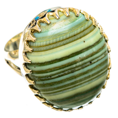 Imperial Jasper Rings handcrafted by Ana Silver Co - RING121949 - Photo 2