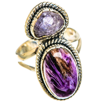 Charoite Rings handcrafted by Ana Silver Co - RING121953 - Photo 2