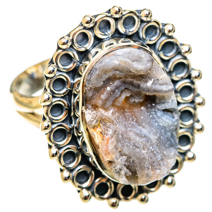 Desert Druzy Rings handcrafted by Ana Silver Co - RING121965 - Photo 2