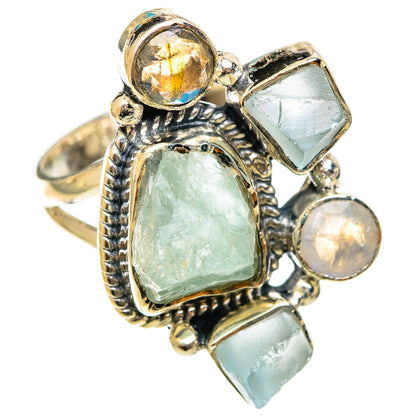 Aquamarine Rings handcrafted by Ana Silver Co - RING121969 - Photo 2