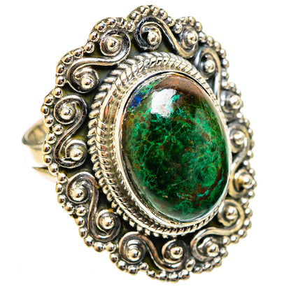 Malachite Rings handcrafted by Ana Silver Co - RING121977 - Photo 2