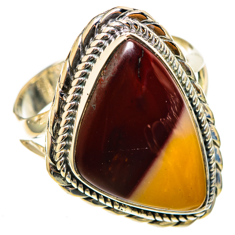 Mookaite Rings handcrafted by Ana Silver Co - RING121980 - Photo 2