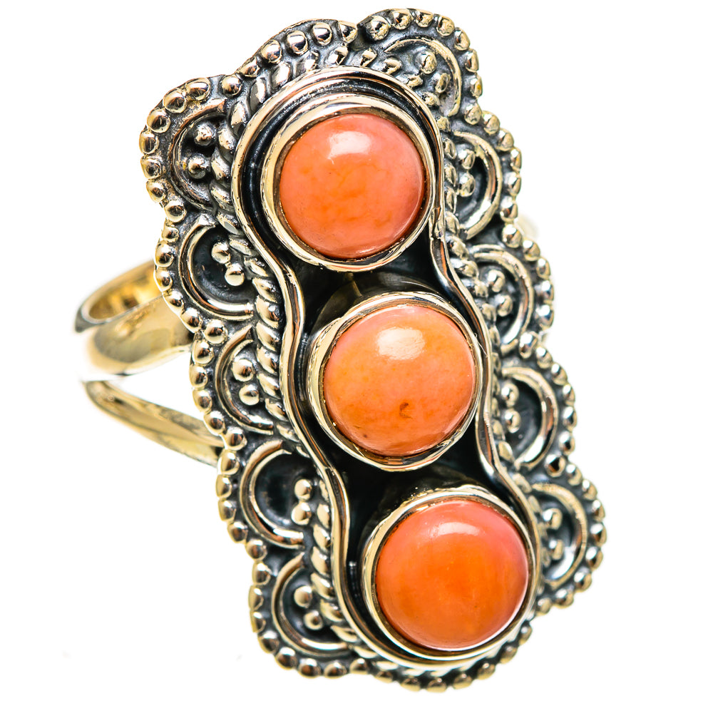 Pink Opal Rings handcrafted by Ana Silver Co - RING121983 - Photo 2