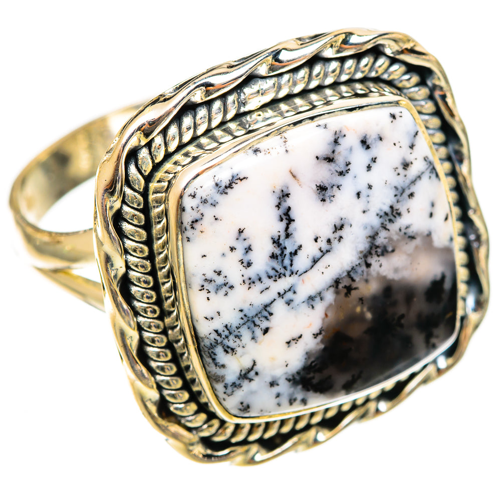 Dendritic Opal Rings handcrafted by Ana Silver Co - RING121990 - Photo 2