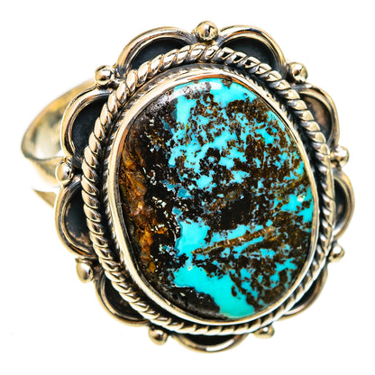 Shattuckite Rings handcrafted by Ana Silver Co - RING121998 - Photo 2