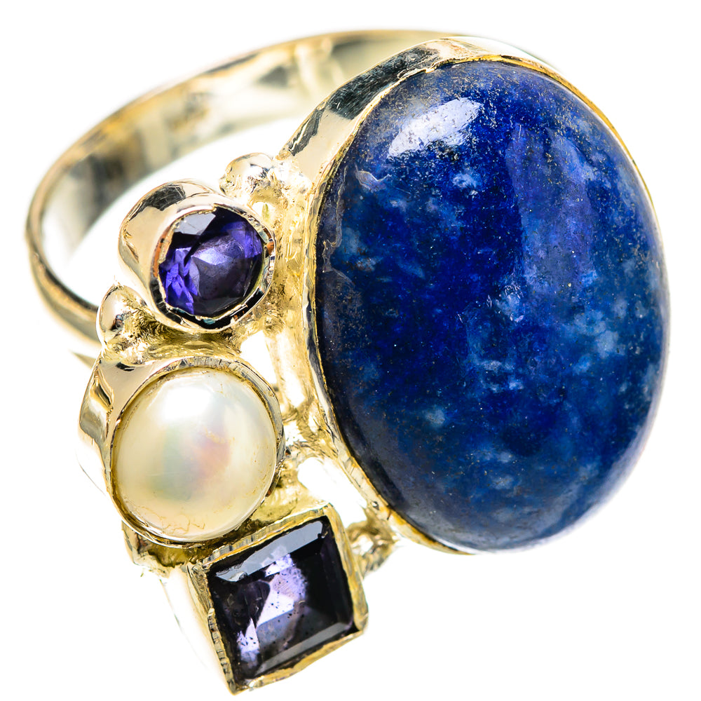 Sodalite Rings handcrafted by Ana Silver Co - RING122004 - Photo 2