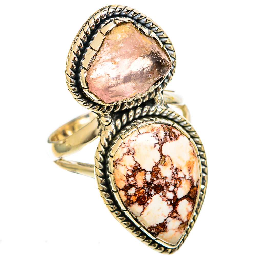 Wild Horse Jasper Rings handcrafted by Ana Silver Co - RING122010 - Photo 2