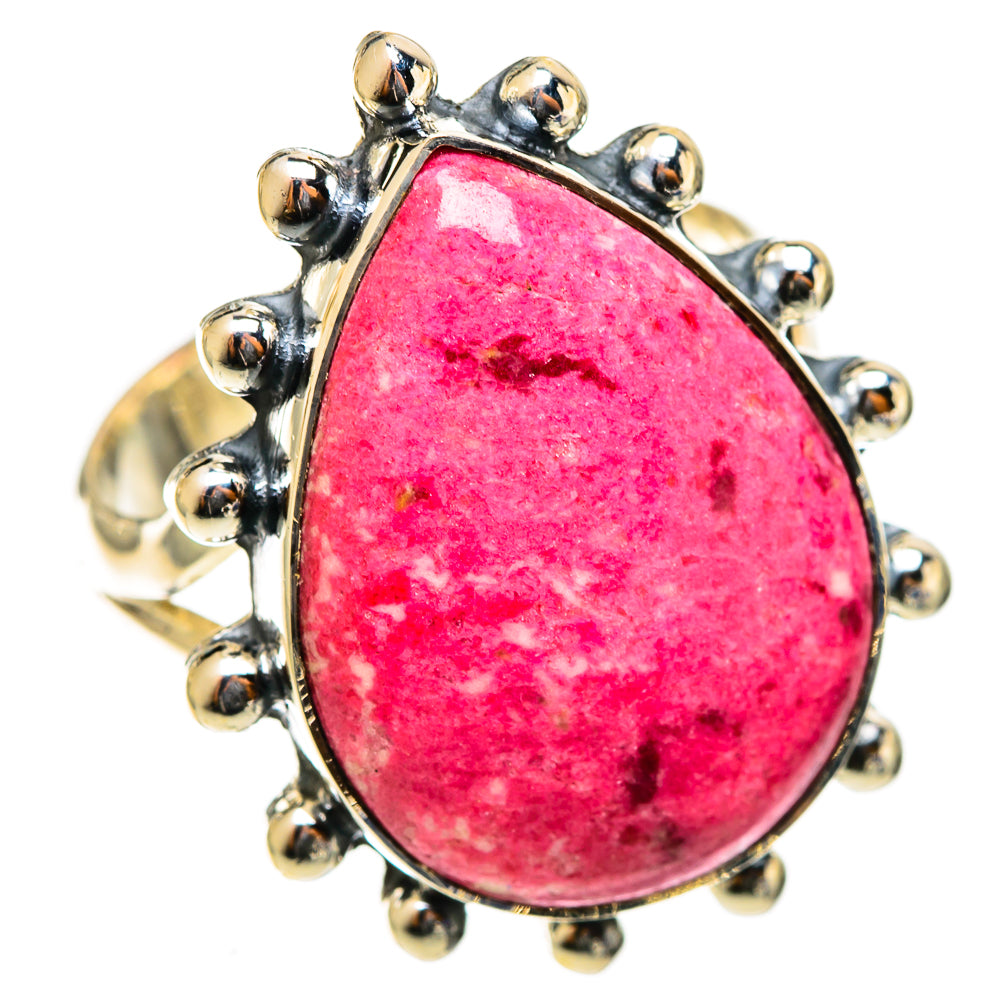 Thulite Rings handcrafted by Ana Silver Co - RING122013 - Photo 2
