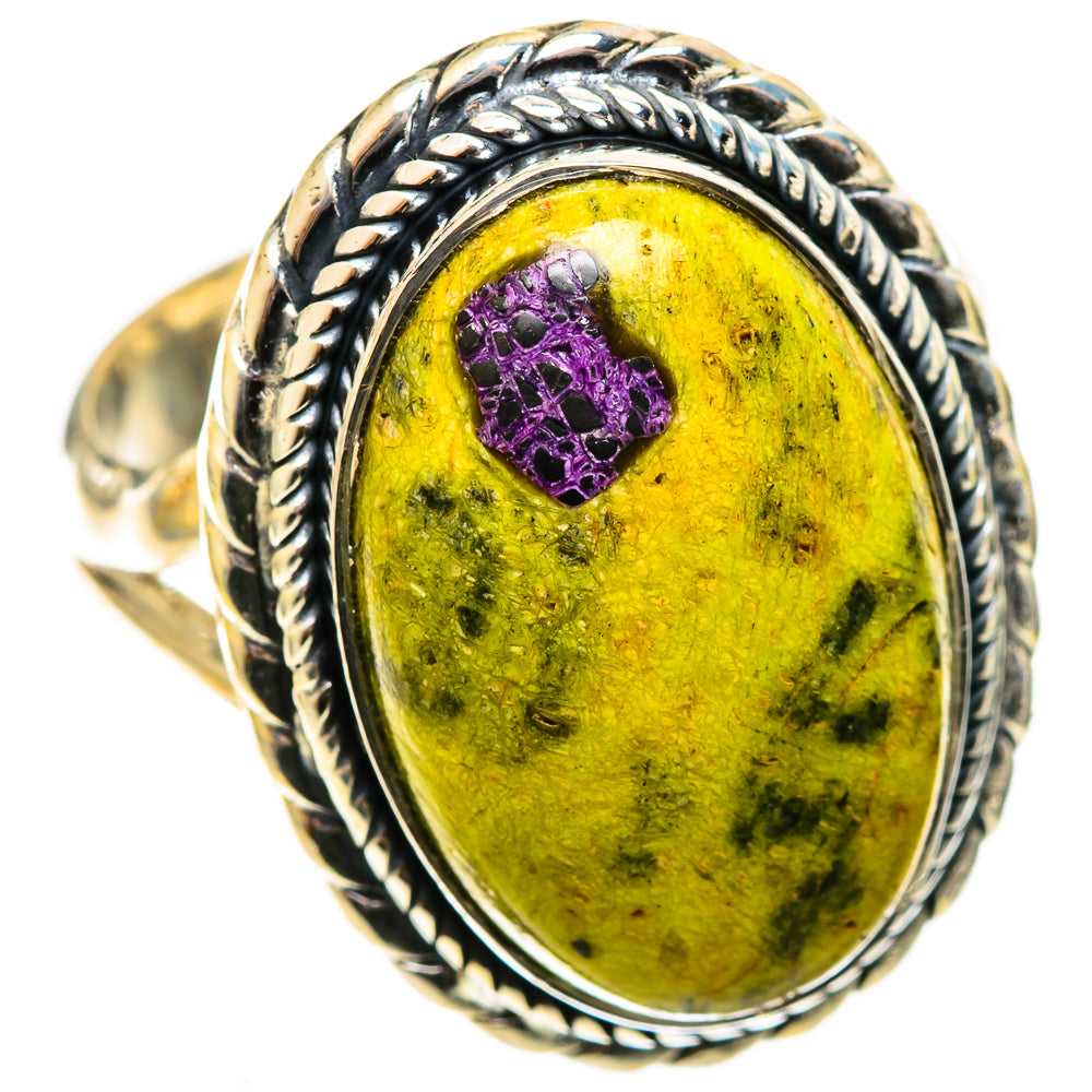 Atlantisite Rings handcrafted by Ana Silver Co - RING122024 - Photo 2