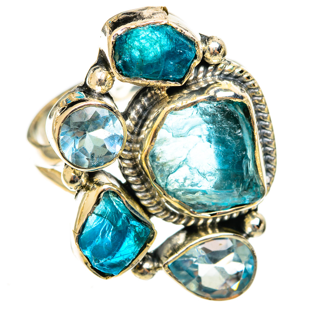 Apatite Rings handcrafted by Ana Silver Co - RING122030 - Photo 2