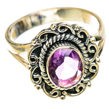 Amethyst Rings handcrafted by Ana Silver Co - RING122043 - Photo 2