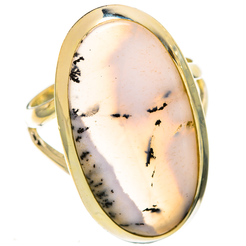 Dendritic Opal Rings handcrafted by Ana Silver Co - RING122049 - Photo 2
