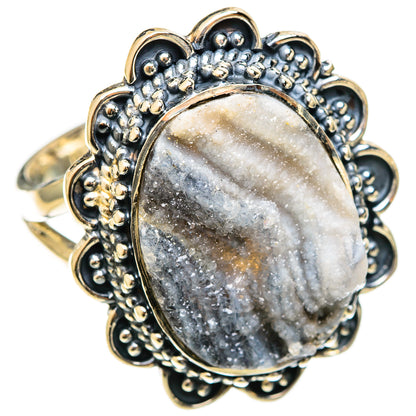 Desert Druzy Rings handcrafted by Ana Silver Co - RING122050 - Photo 2