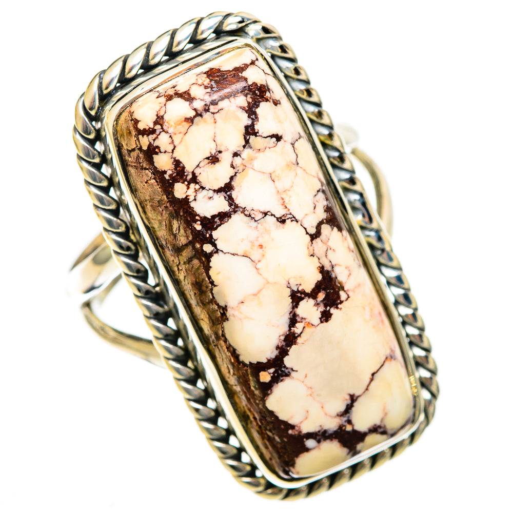 Wild Horse Jasper Rings handcrafted by Ana Silver Co - RING122098 - Photo 2