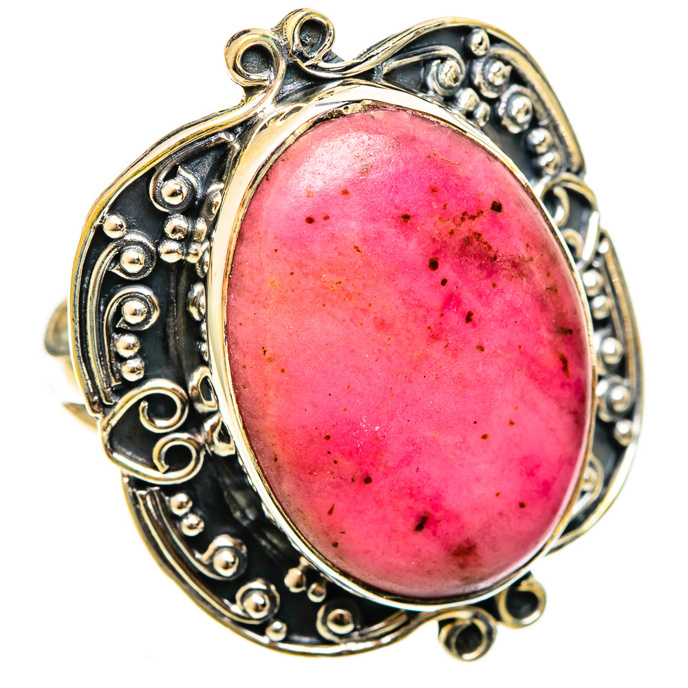 Thulite Rings handcrafted by Ana Silver Co - RING122102 - Photo 2